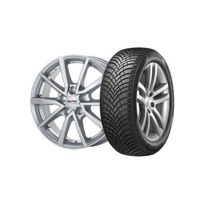 Zimski komplet za Skoda Karoq ALU platišča PLATIN P 95 in pnevmatike Hankook Icept RS-3 za Skoda Karoq