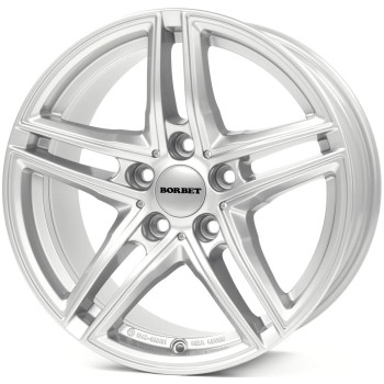 BORBET 6,5x16 XR BRILLANTSILBER BORBET 6,5x16 XR BRILLANTSILBER
