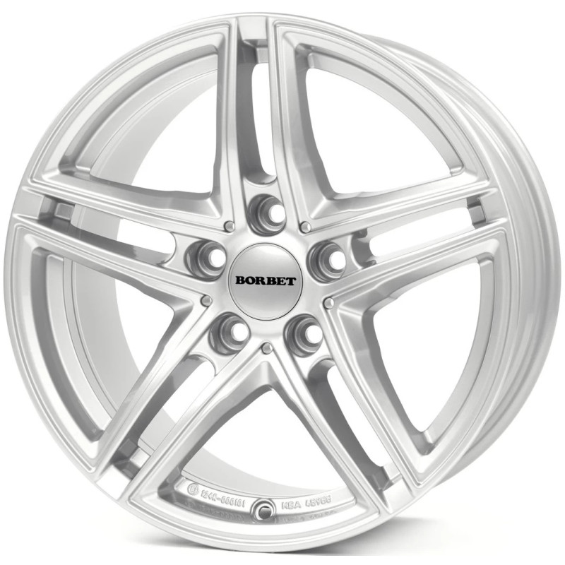 ALU Felge: BORBET 6,5x16 XR-656 Ident-Nr.496759 22/5/112R650 H2