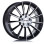 PLATIN 7,0x17 P 74 BLACK POLISHED