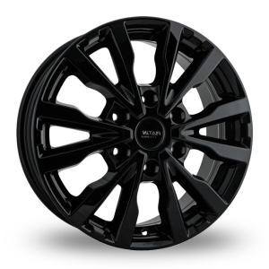 PLATIN 6,5x16 P 86 Črna GLOSSY